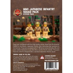 WW2 - Japanese Infantry  - Sticker Pack