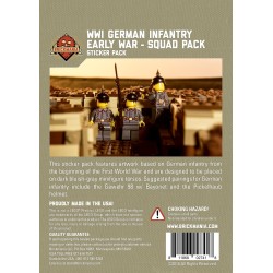 WK1 - German Infantry Early War - Sticker Pack