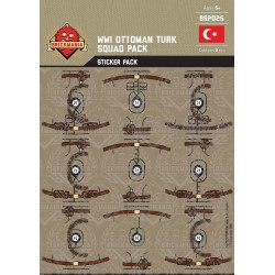 WW1 -Ottoman Turk - Sticker Pack