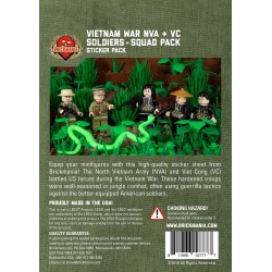 Vietnam War NVA and VC Soldiers - Stickers