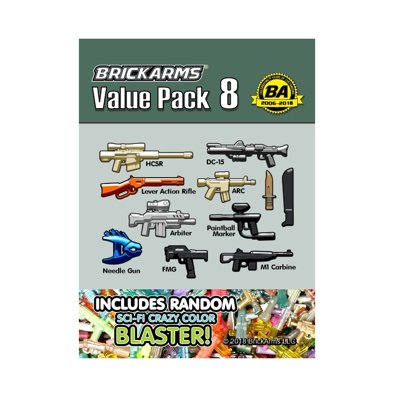 BrickArms Value Pack 8