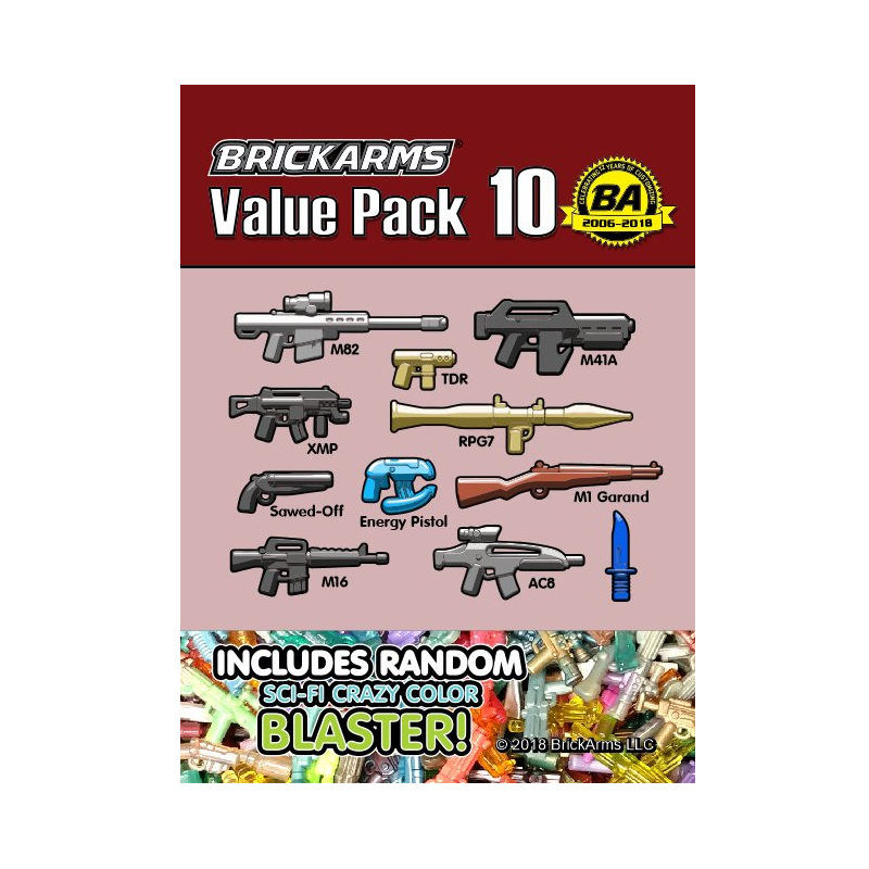 BrickArms Value Pack 10