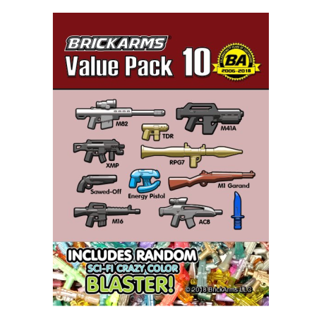 BrickArms Value Pack 10