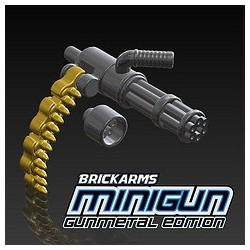 MiniGun with ammo chain