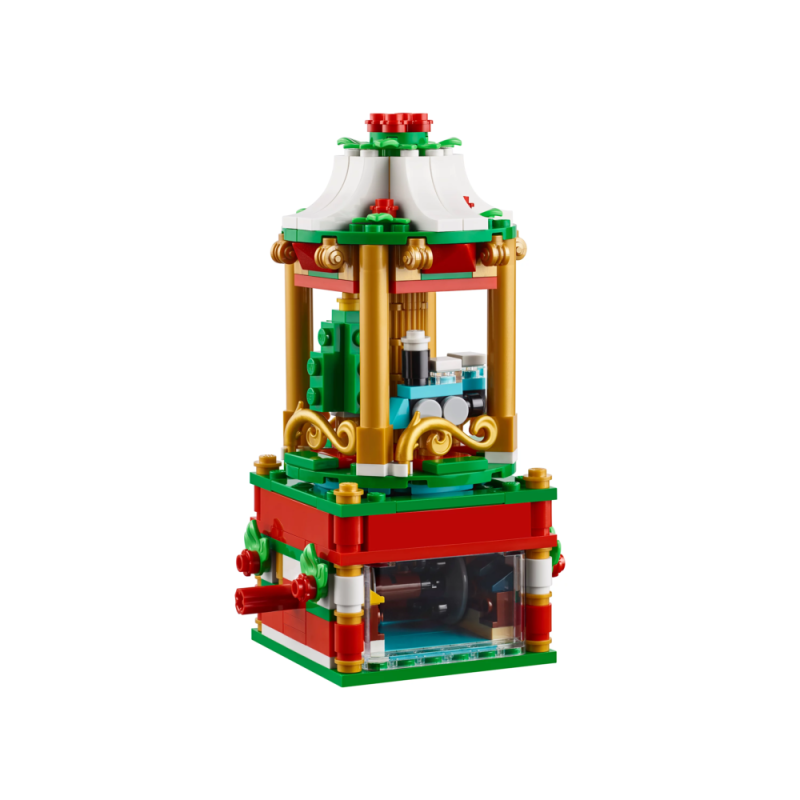 lego christmas carousel