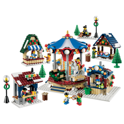 LEGO ® Kerstman en Kerstvrouw