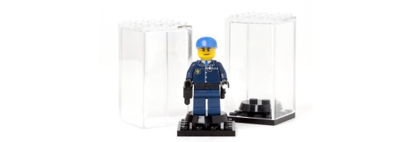 Minifigure Display Cases and Stands